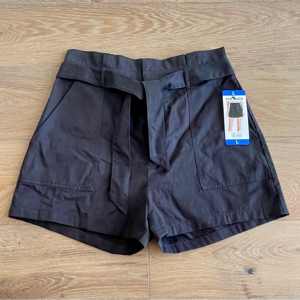 Steve Madden Women's Black Shorts NWT